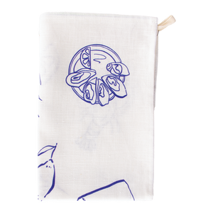Tea Towel - Amalfi White