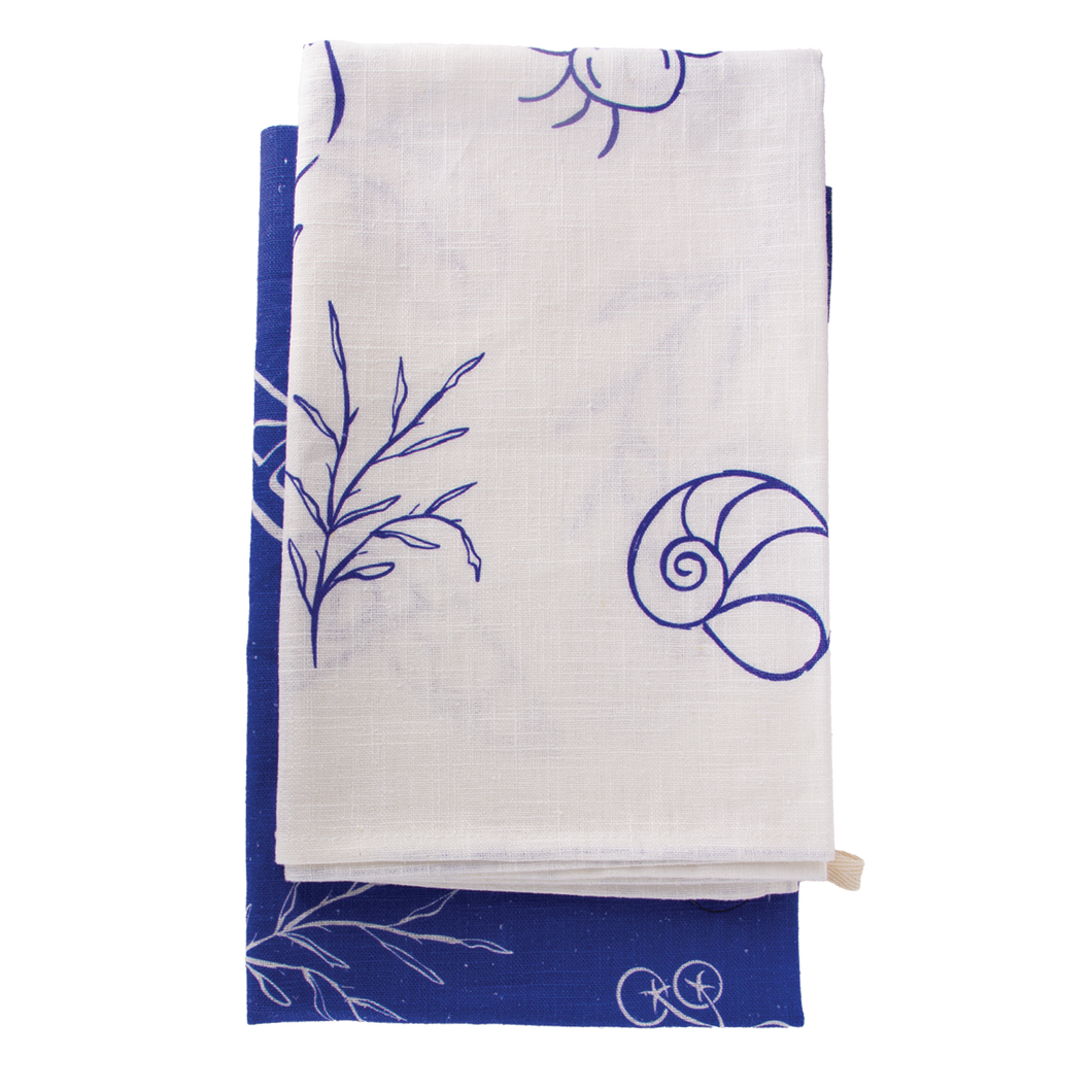 Tea Towel - Amalfi White