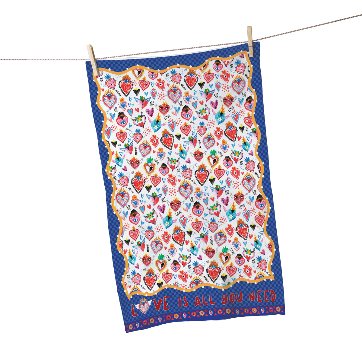 Tea Towel - Love