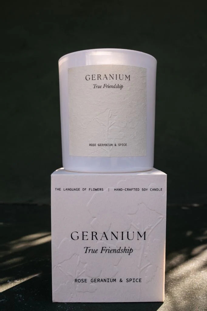 Geranium Candle