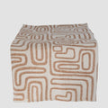 Wander Table Runner - White/Nutmeg