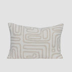Wander Cushion - White/Natural