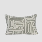 Wander Cushion - White/Pistachio