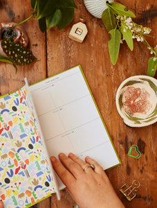 2024 Weekly Planner - Lime