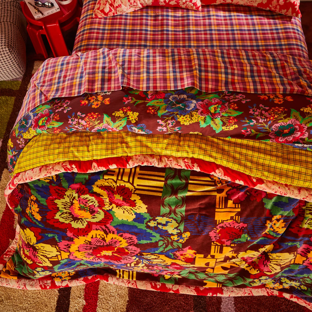 Zita Velvet Bedcover