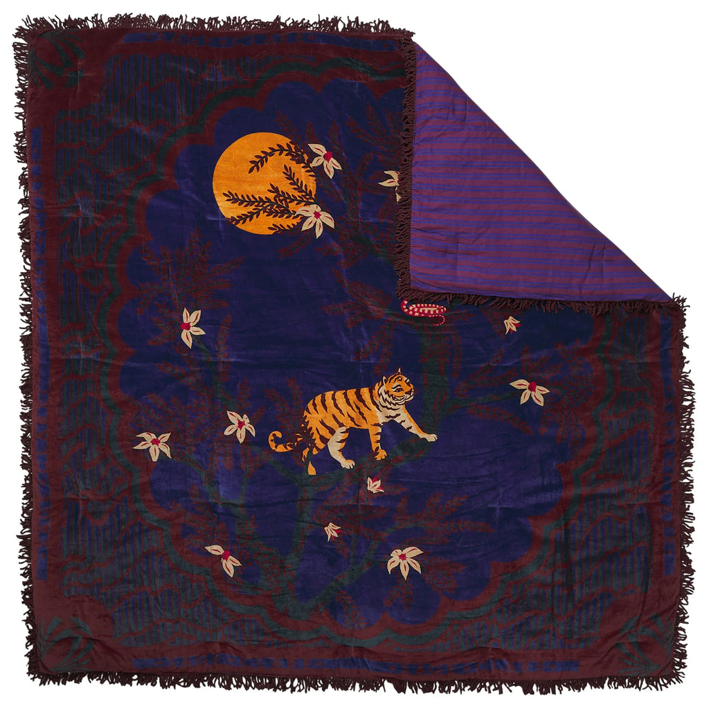 Andrea Velvet Bedcover