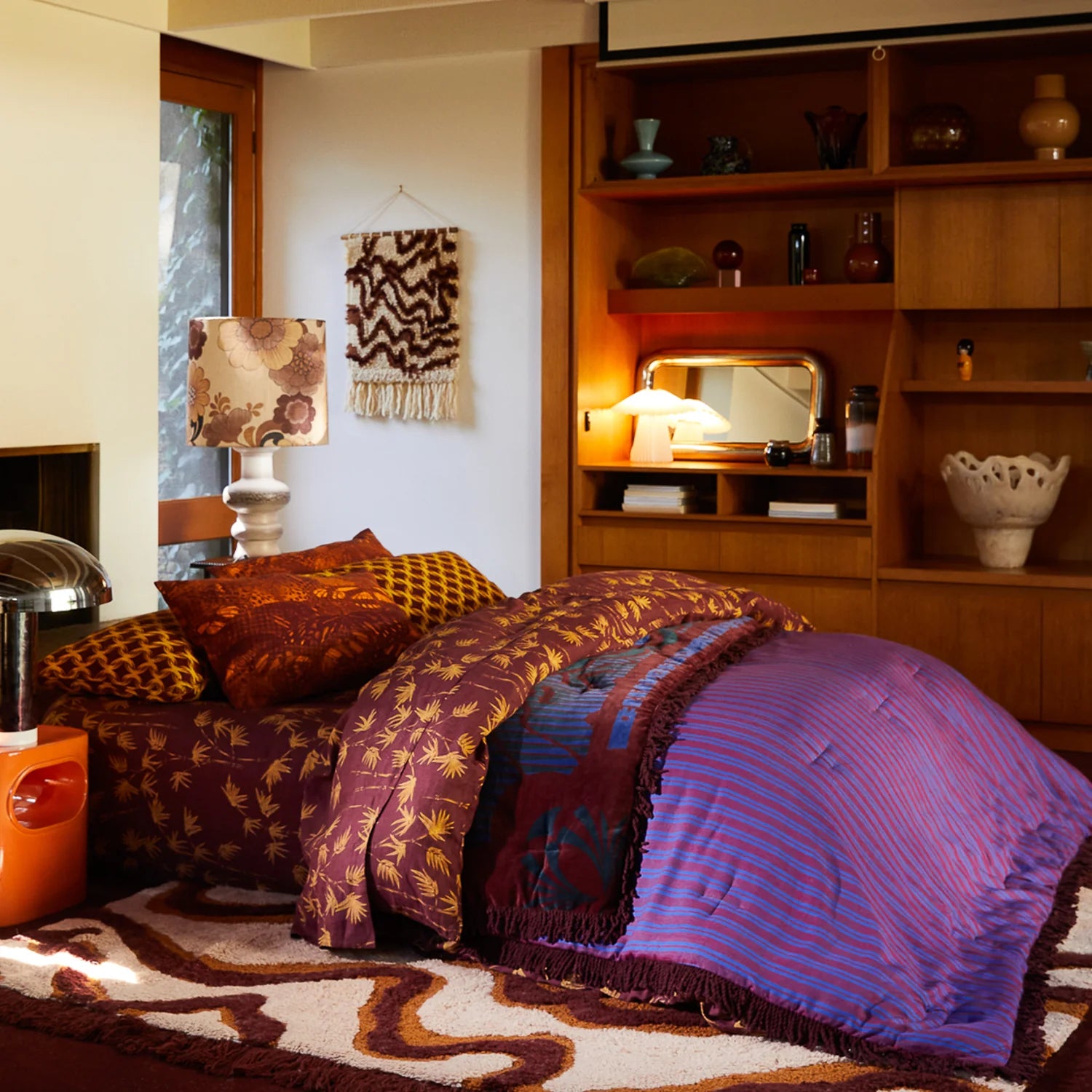 Andrea Velvet Bedcover