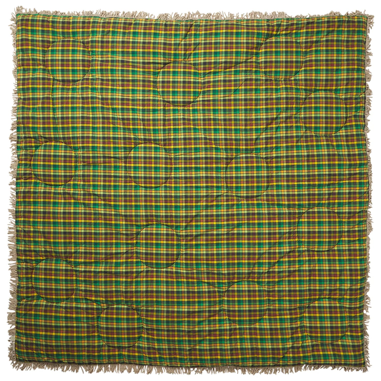 Aneta Patchwork Velvet Bedcover