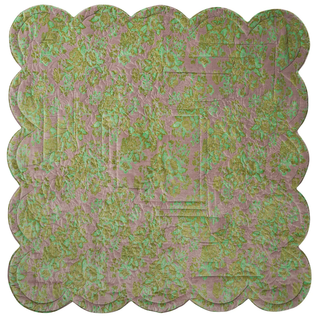 Valeria Scolloped Quilted Bedcover