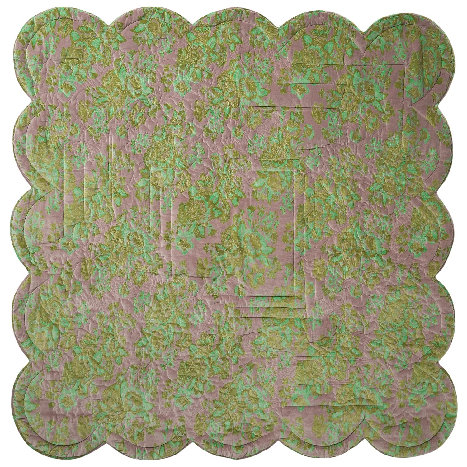 Valeria Scolloped Quilted Bedcover