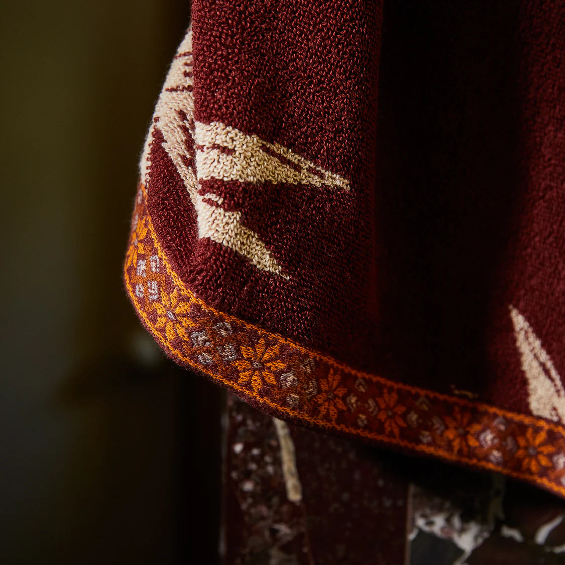 Aneta Bath Sheet - Rosewood