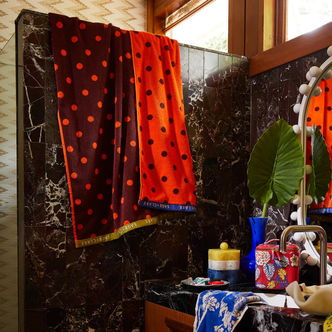 Paige Bath Sheet - Orangerie