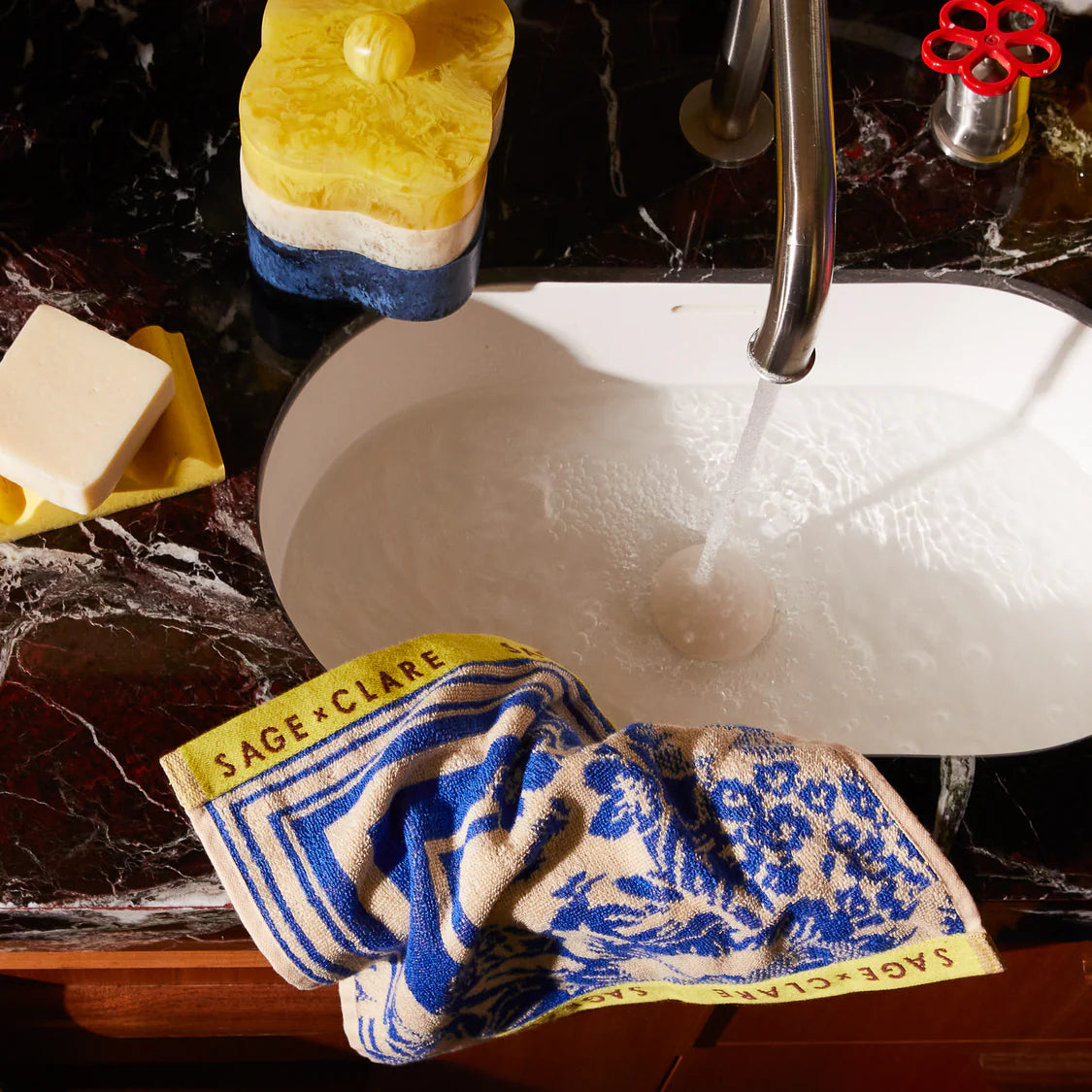 Eliza Face Washer Set - Russet