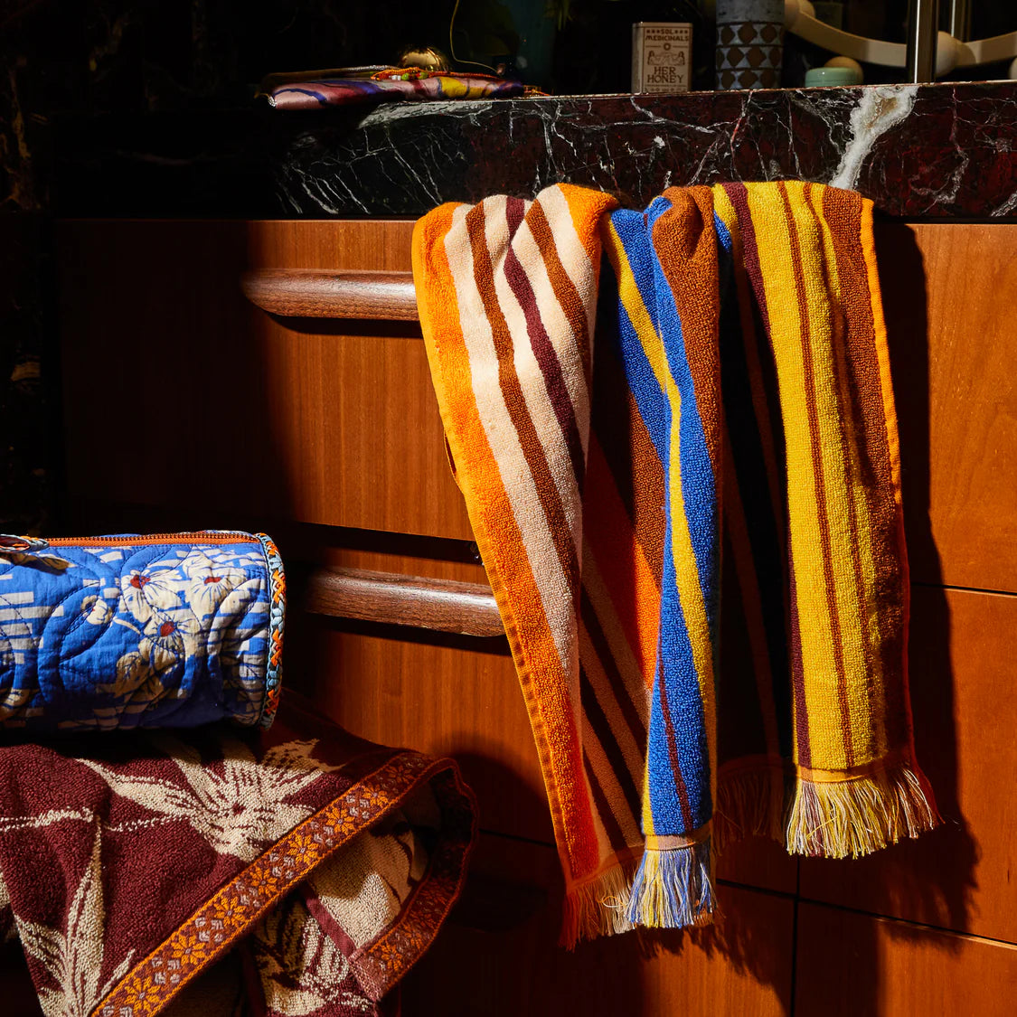 Nicolette Hand Towel - Russet