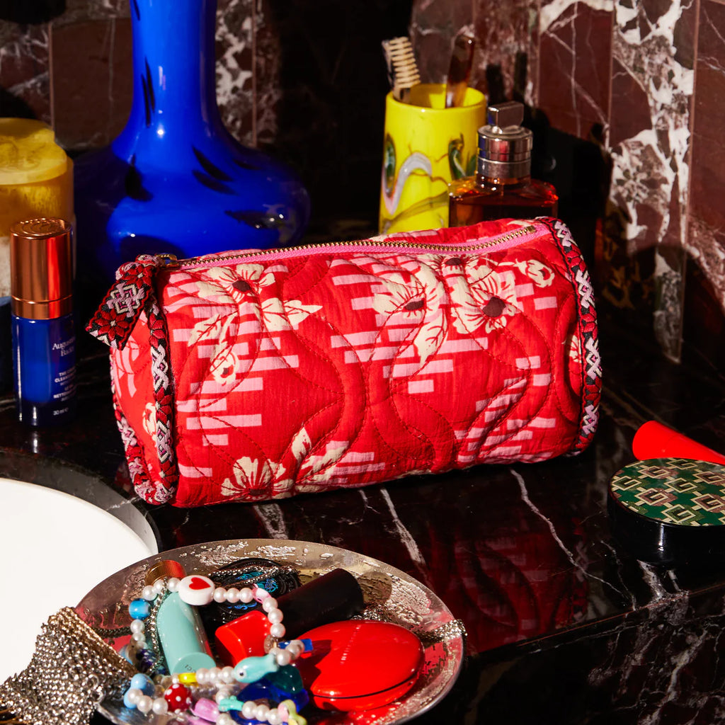 Makeup Bag - Marta Vermillion