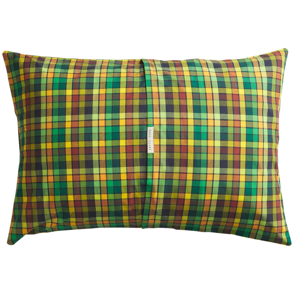 Stela Cotton Pillowcase Set - Spring Green