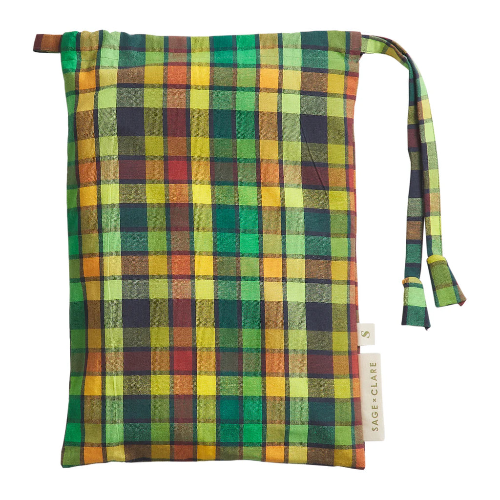 Stela Cotton Pillowcase Set - Spring Green