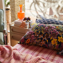 Babette Linen Pillowcase Set - Ink