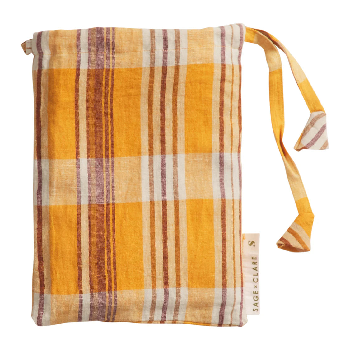 Nicolette Linen Pillowcase Set -  Marigold