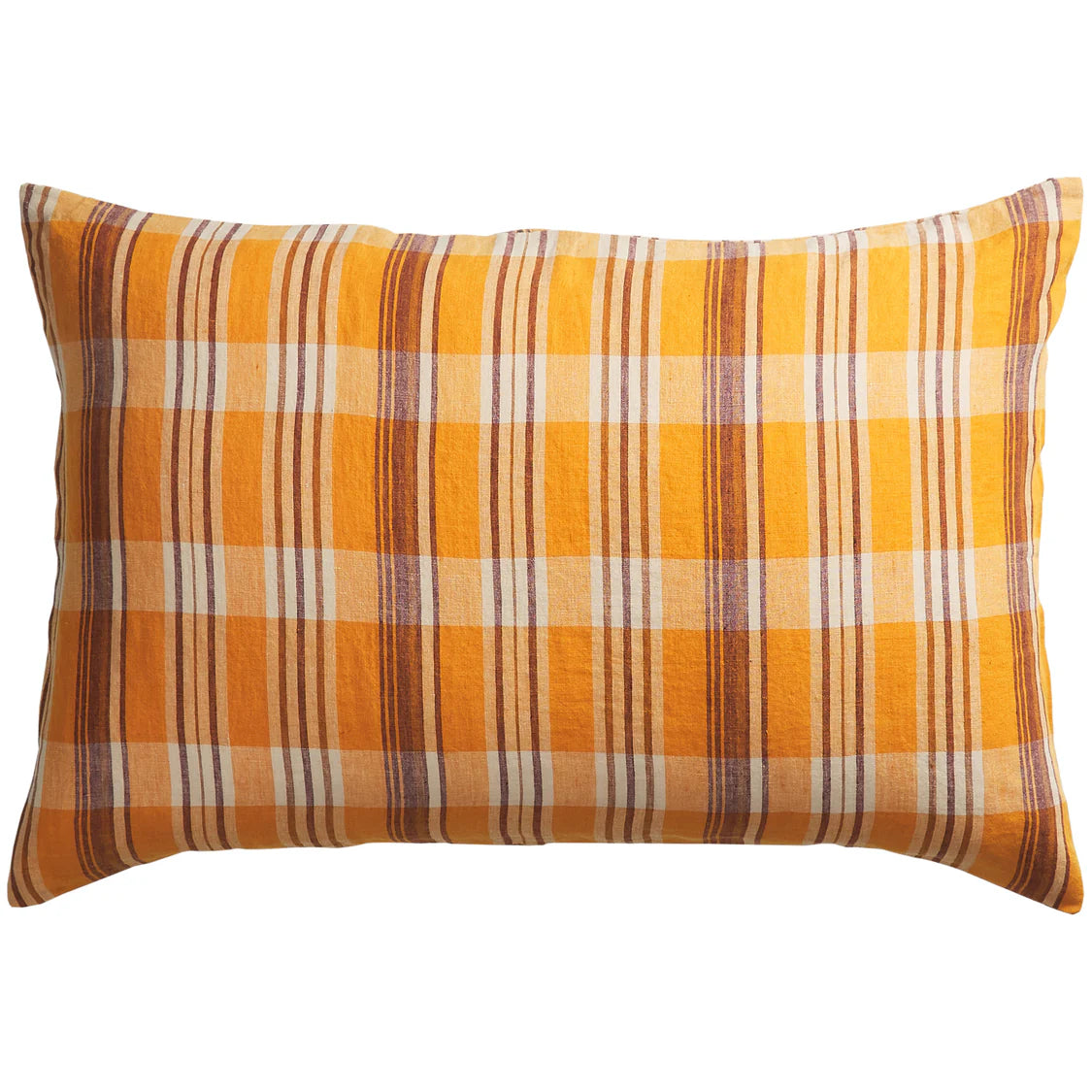 Nicolette Linen Pillowcase Set -  Marigold