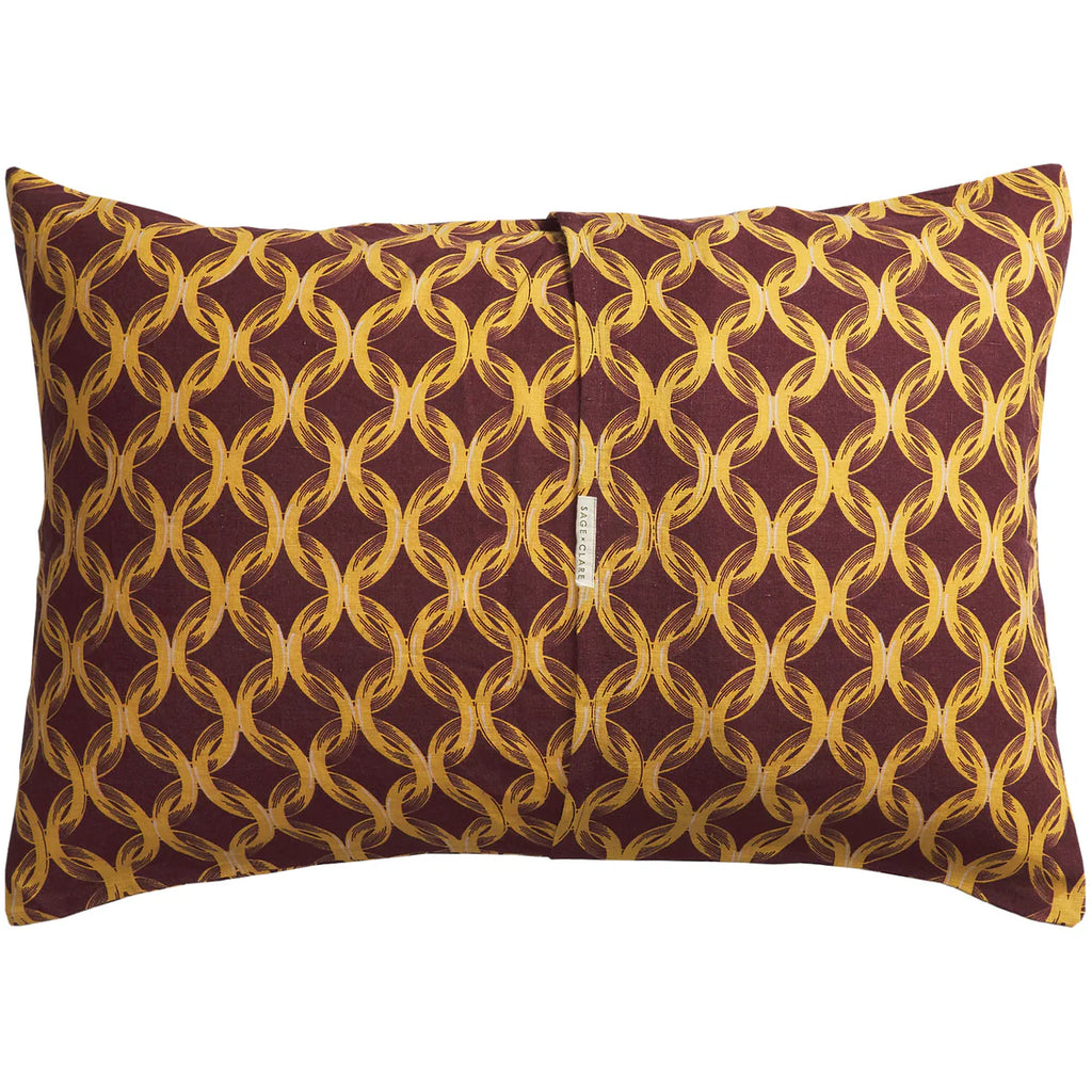 Klaudia Linen Pillowcase Set - Medallion