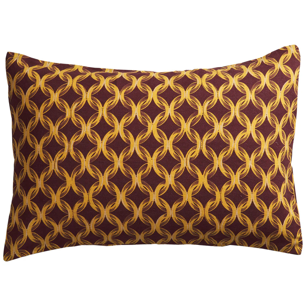 Klaudia Linen Pillowcase Set - Medallion