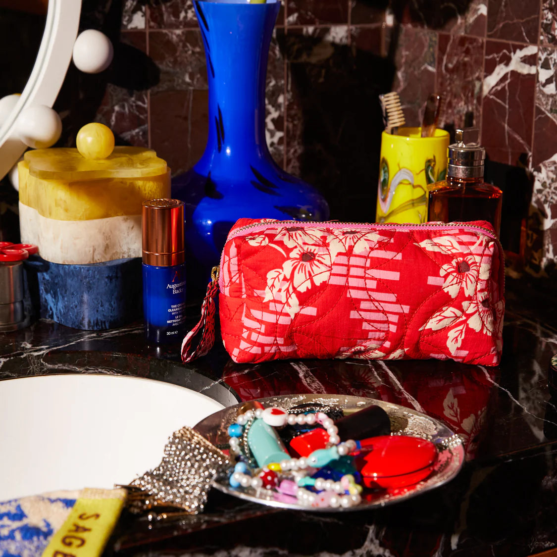 Travel Pouch - Marta Vermillion