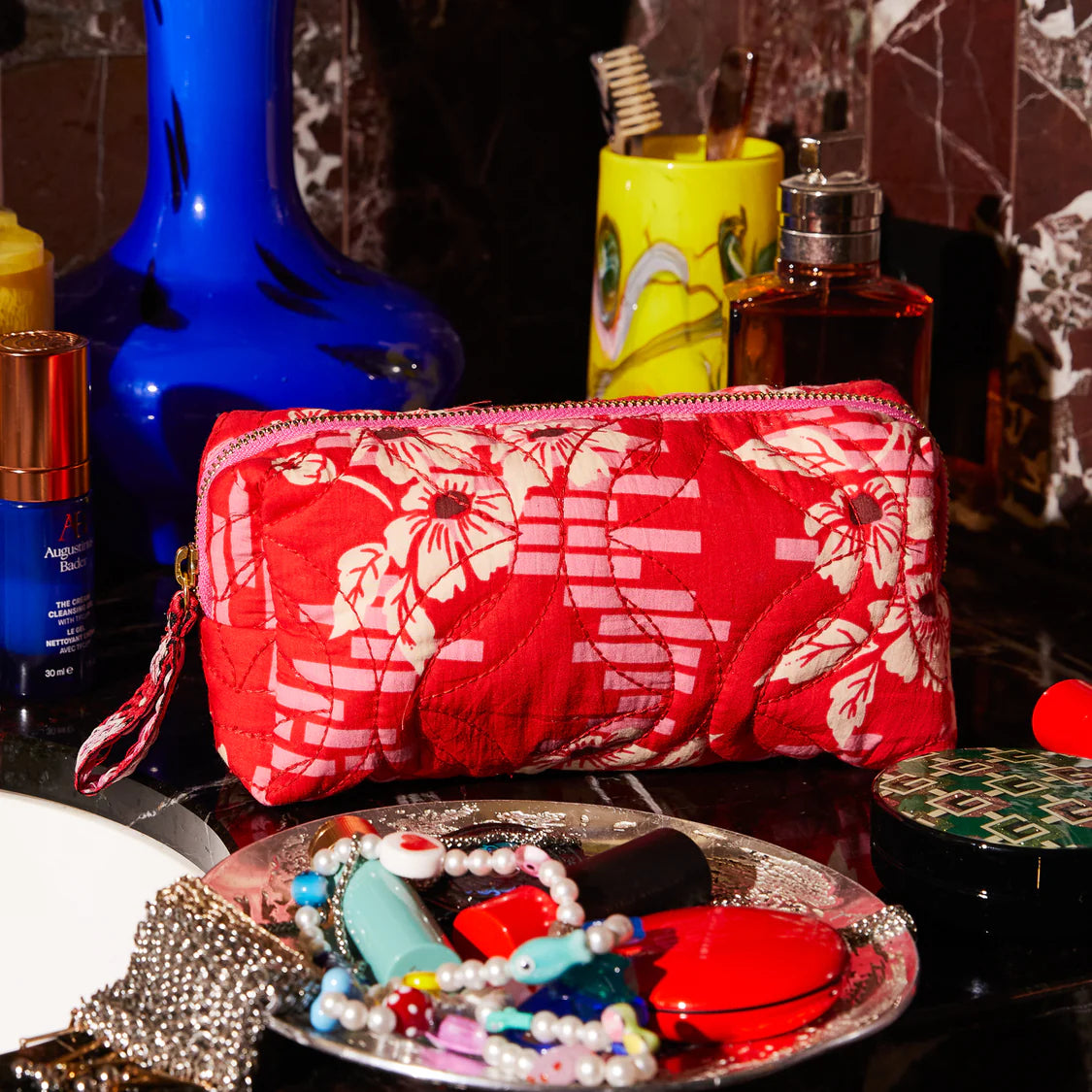 Travel Pouch - Marta Vermillion