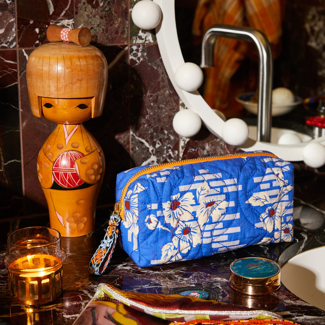 Travel Pouch - Marta Ultramarine