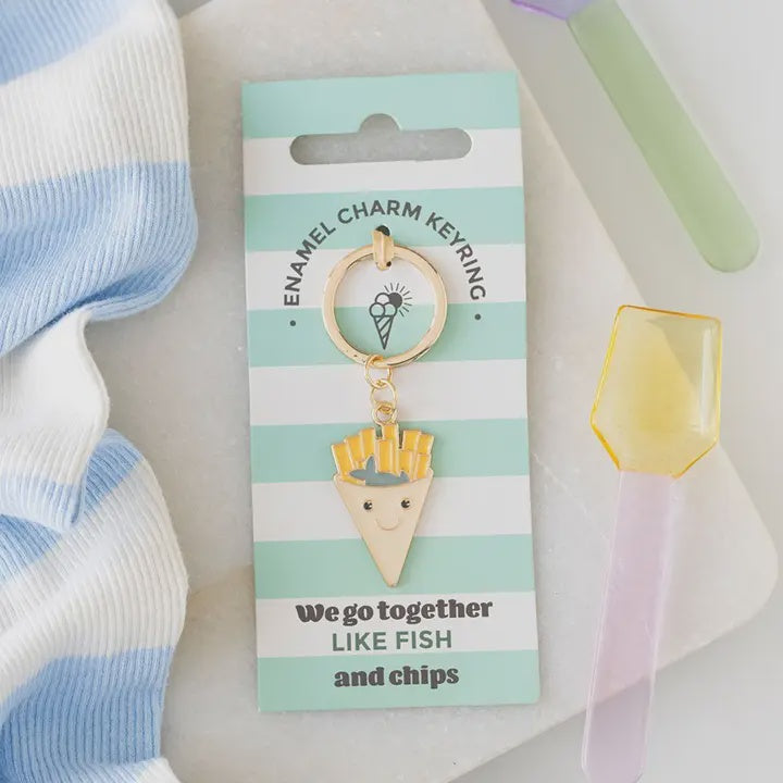 Keyring - Fish & Chip
