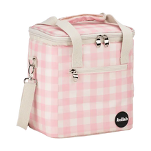 Mini Cooler - Candy Pink Check