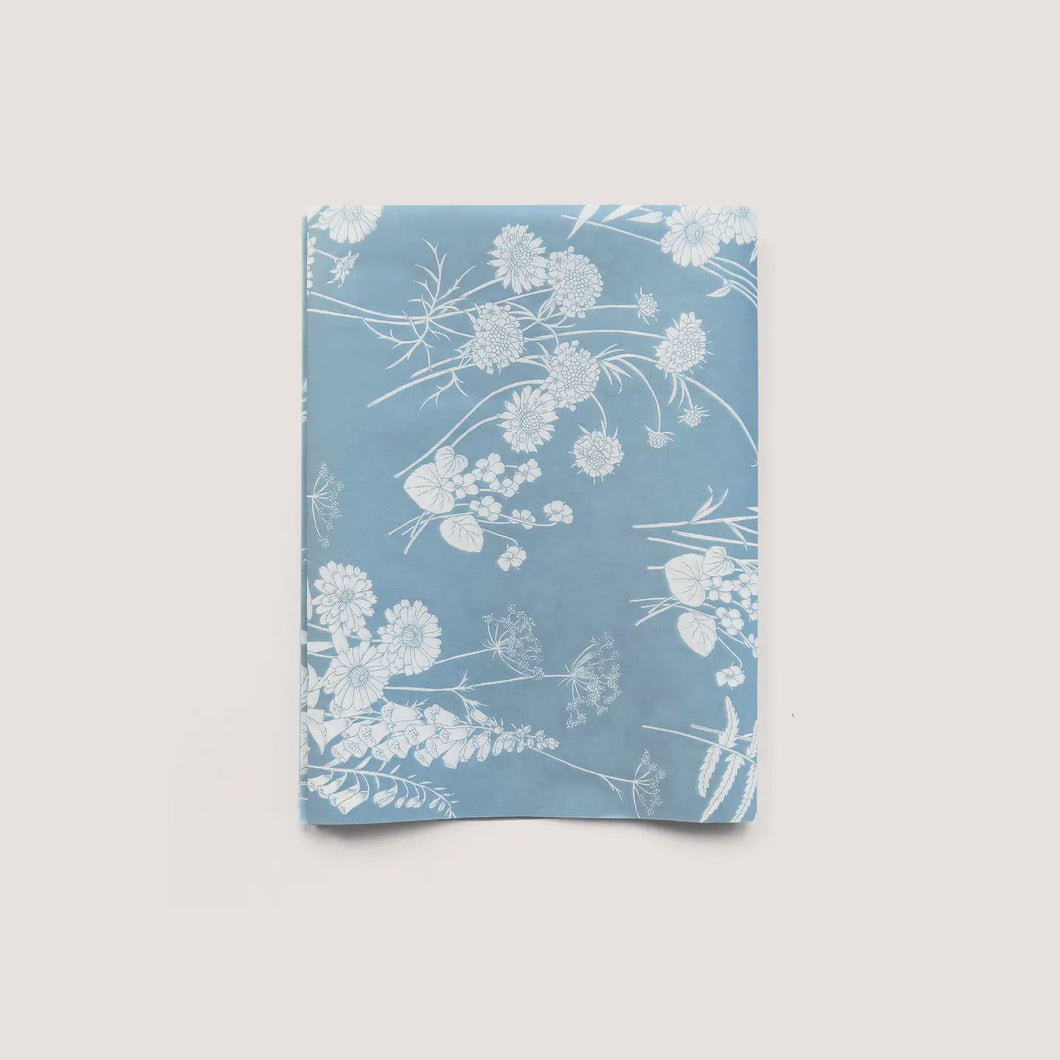 Tissue Paper - Wildflowers Blue