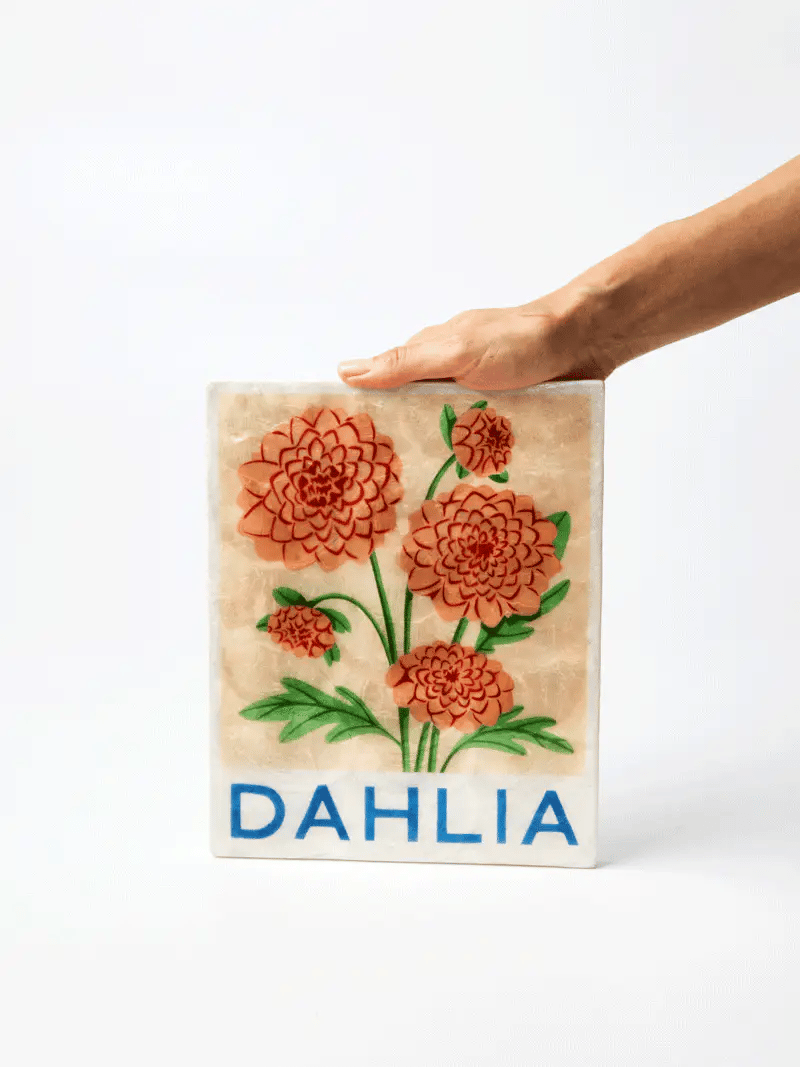 Wall Art - Market Dahlia