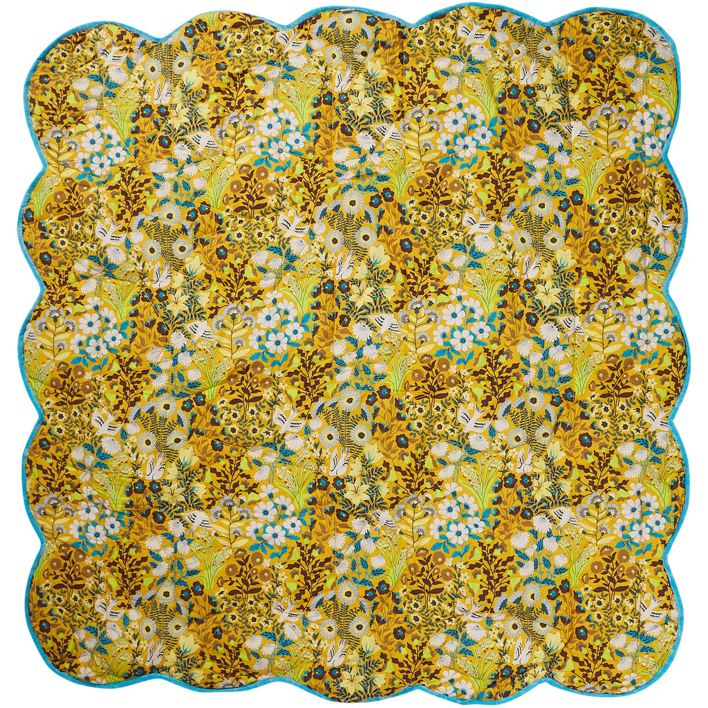 Sloane Scalloped Coverlet
