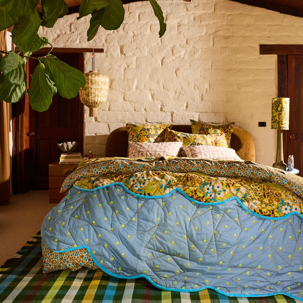 Sloane Scalloped Coverlet