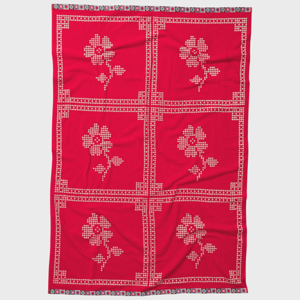 Bonny Bath Sheet - Poppy