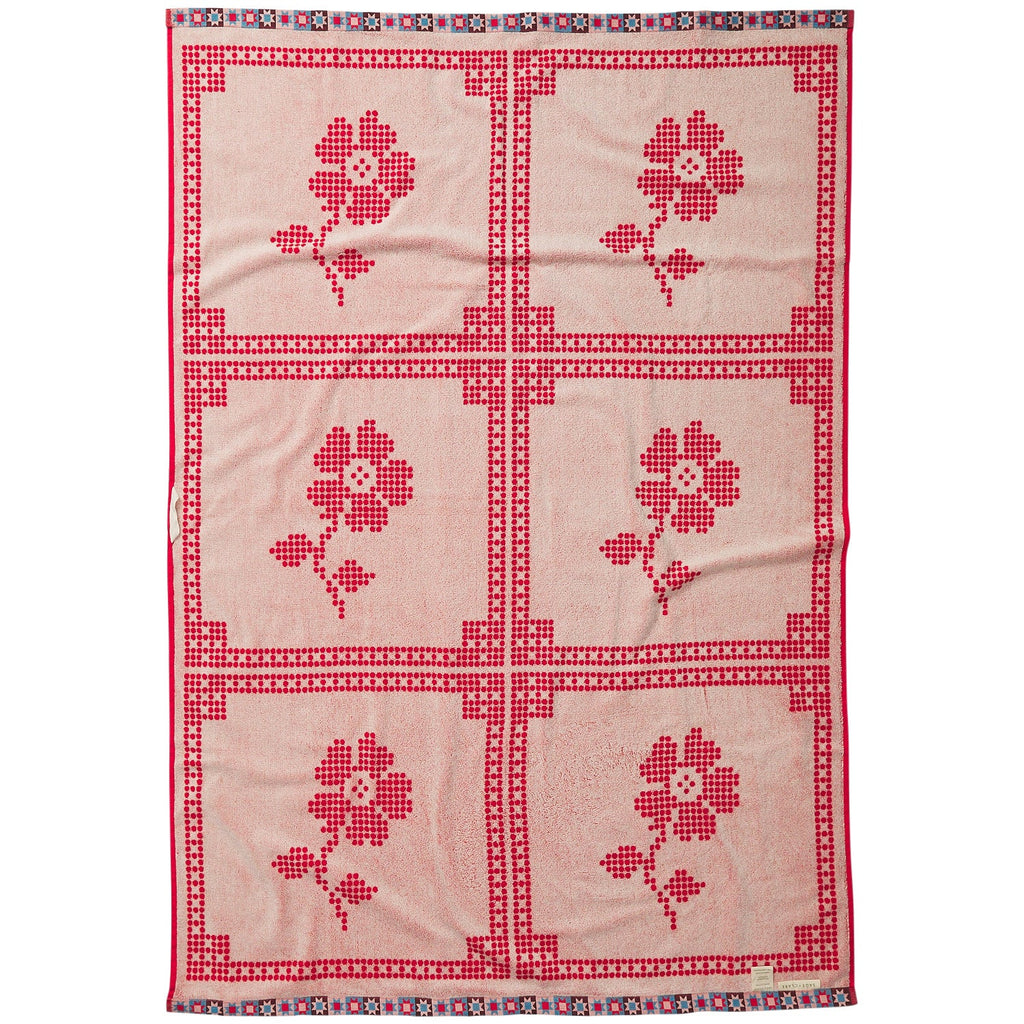 Bonny Bath Sheet - Poppy