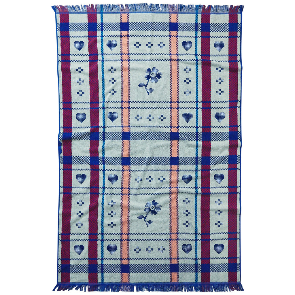 Josephine Bath Sheet - Blue Bell