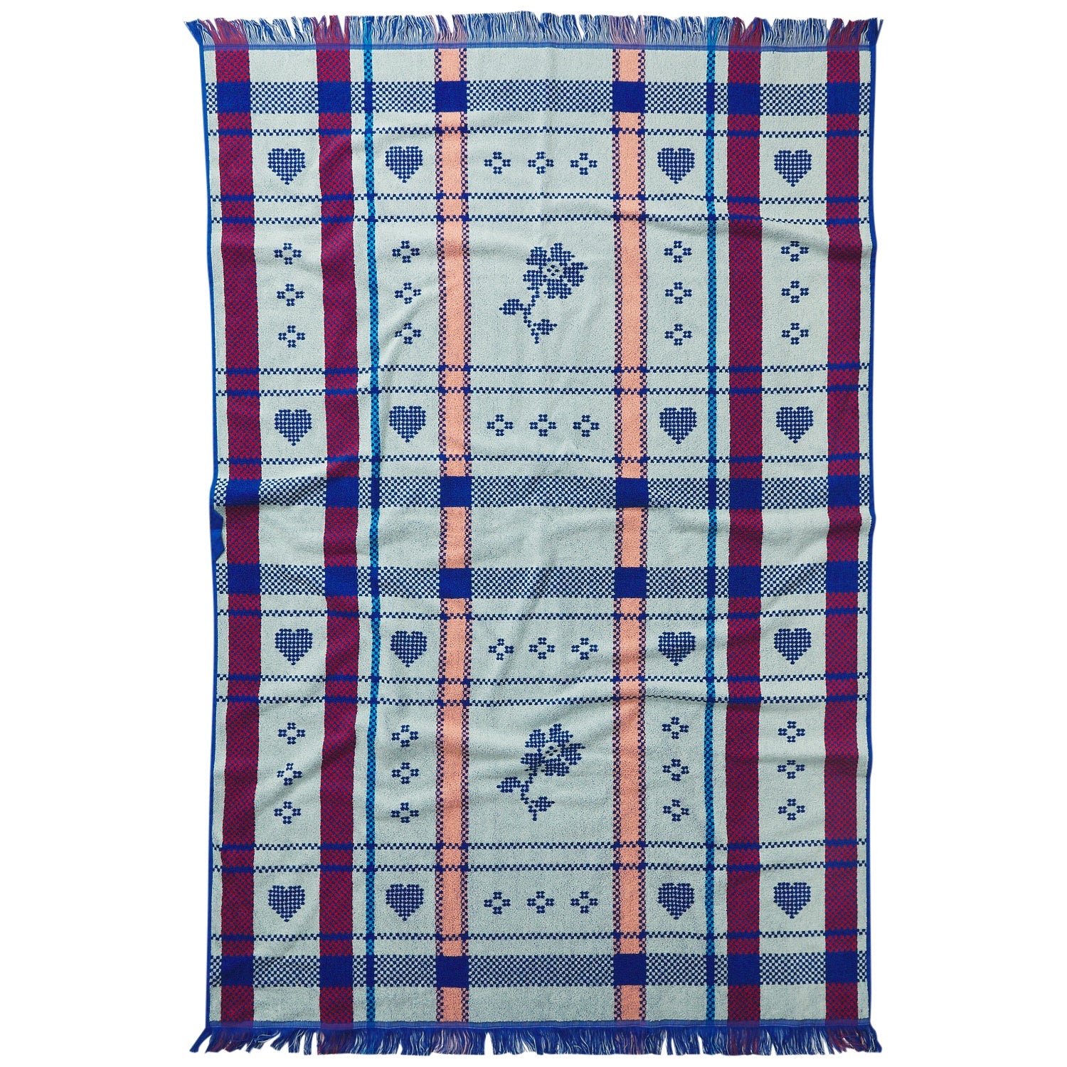 Josephine Bath Sheet - Blue Bell