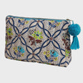 Norali Quilted Cosmetic Bag - Ecru