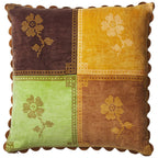 Bonny Reversible Velvet Cushion - Tigers Eye