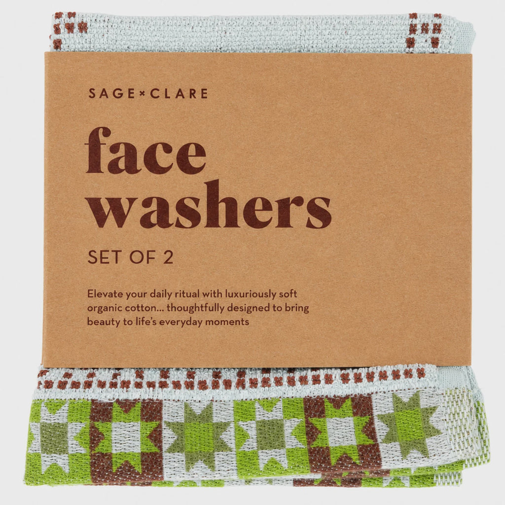 Bonny Face Washer Set - Fluorite