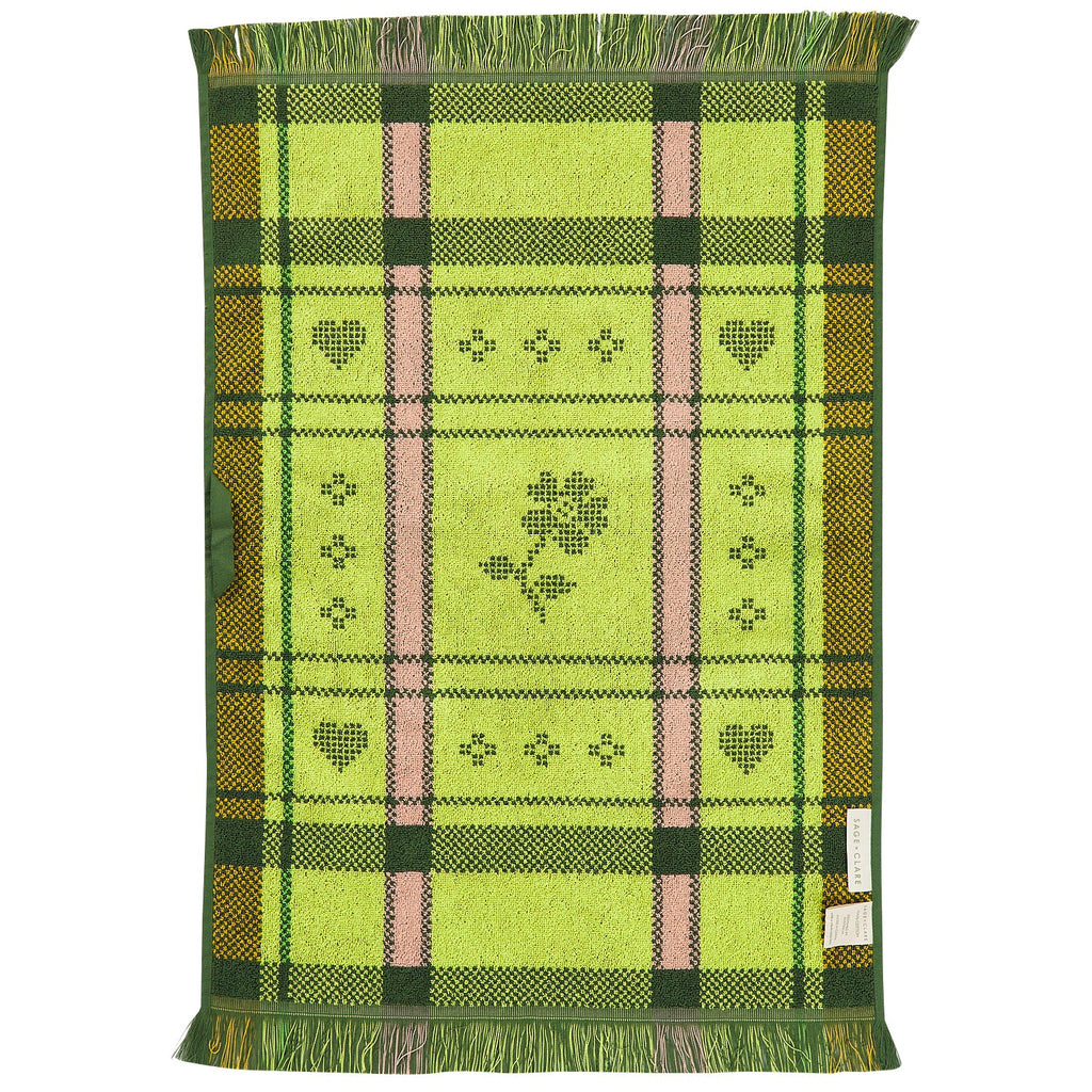 Josephine Hand Towel - Hunter Green