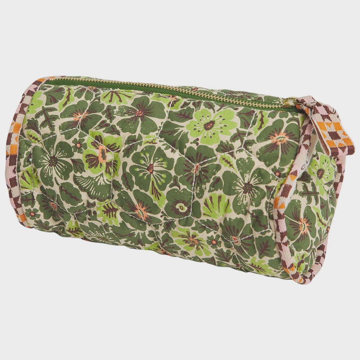 Magnolia Makeup Bag - Cactus Green