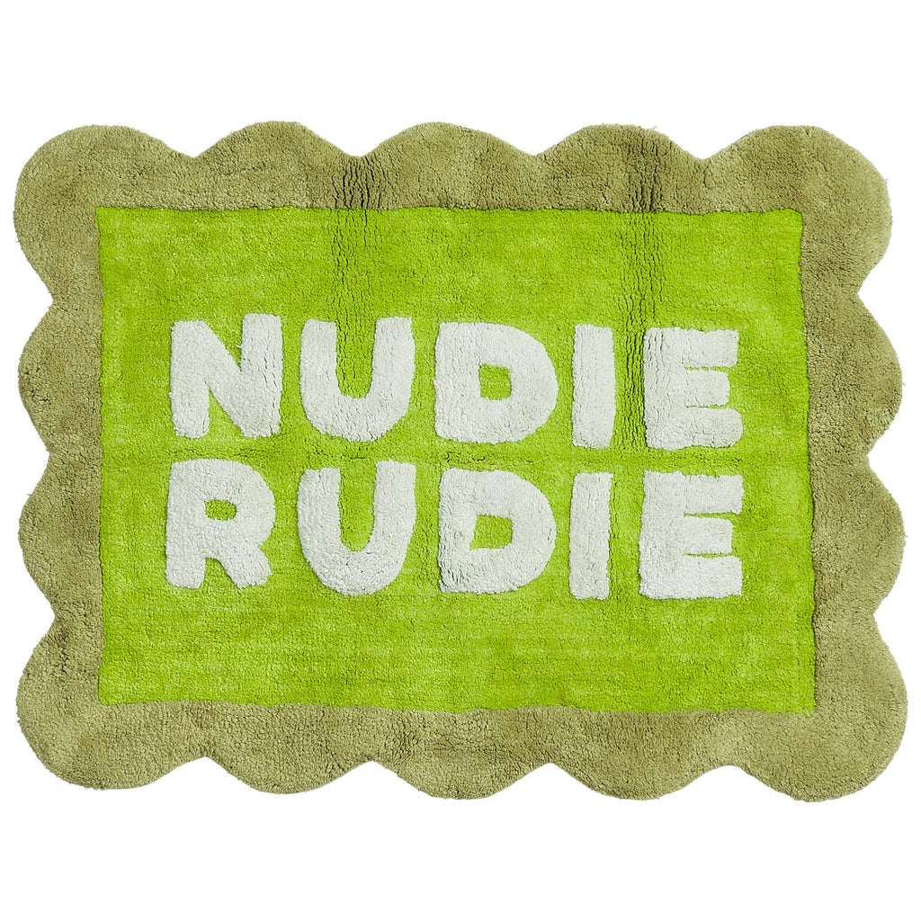 Romy Nudie Bath Mat - Cactus Green