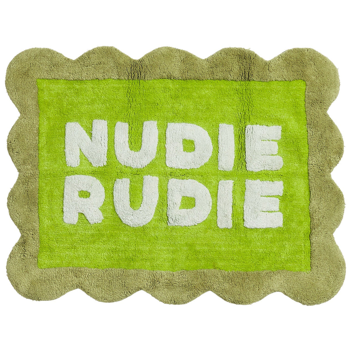 Romy Nudie Bath Mat - Cactus Green