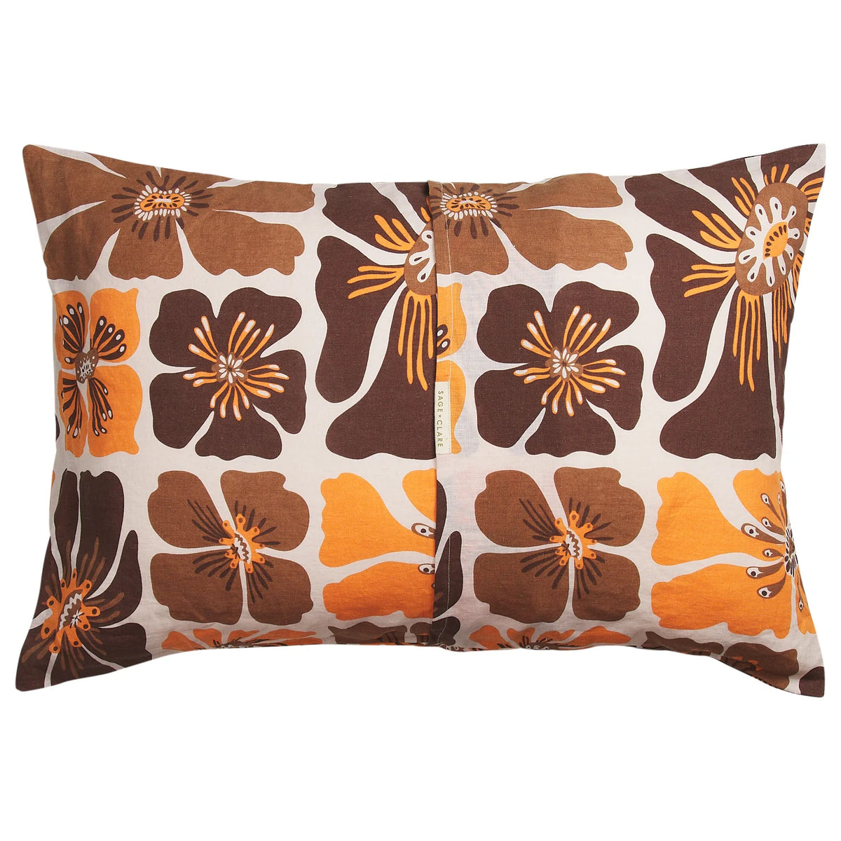 Jolene Linen Pilllowcase Set - Ecru