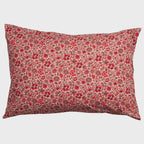 Magnolia Cotton Pillowcase Set - Poppy