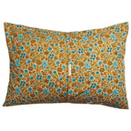Magnolia Cotton Pillowcase Set - Turquoise