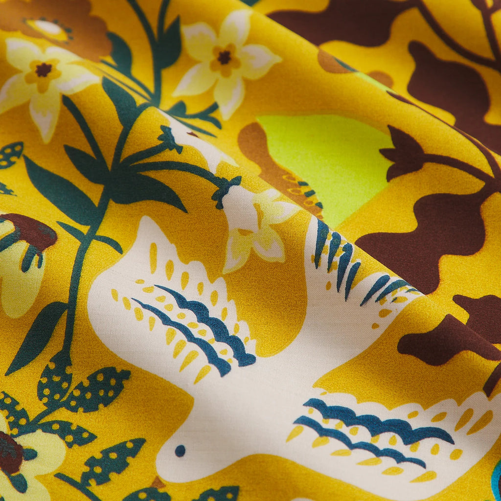 Sloane Cotton Pillowcase Set - Ochre